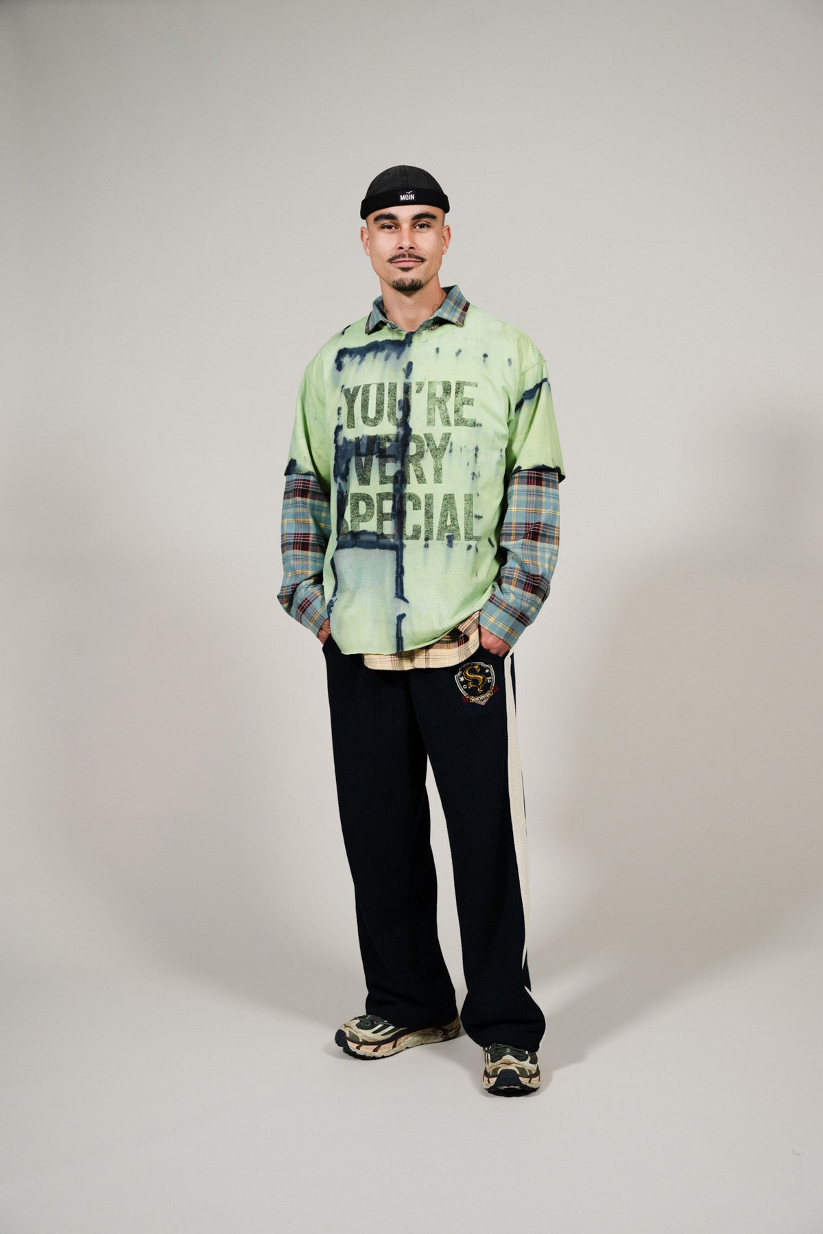 Lime Tie Dye YVS Trashed Tee