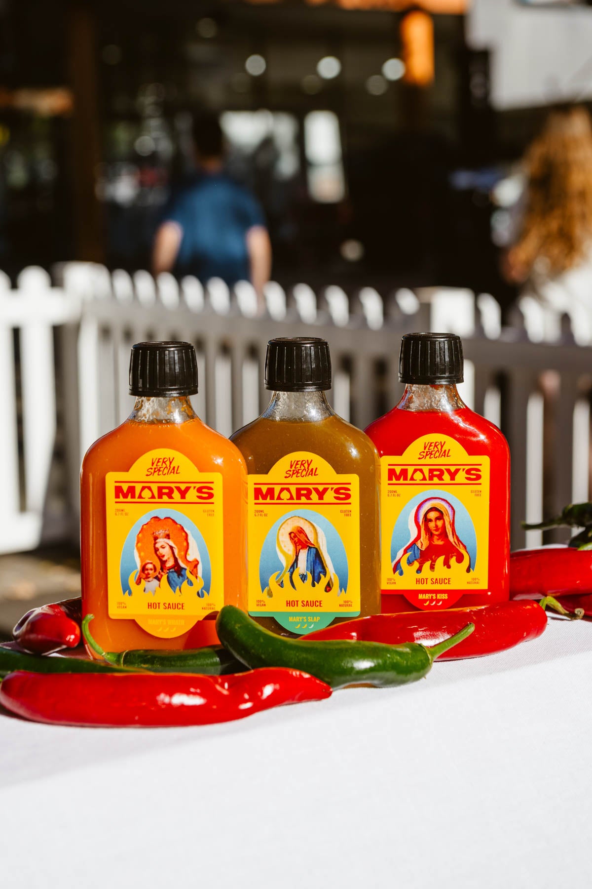 Mary's Wrath Habanero Mango & Garlic Hot Sauce