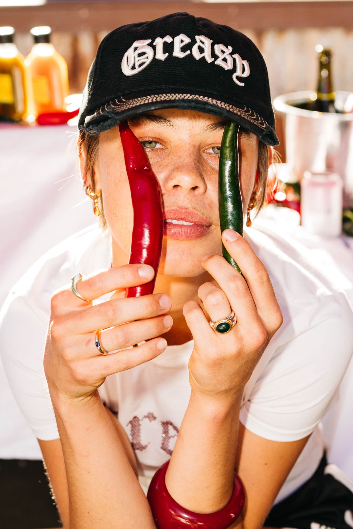 Greasy Patch Dad Cap