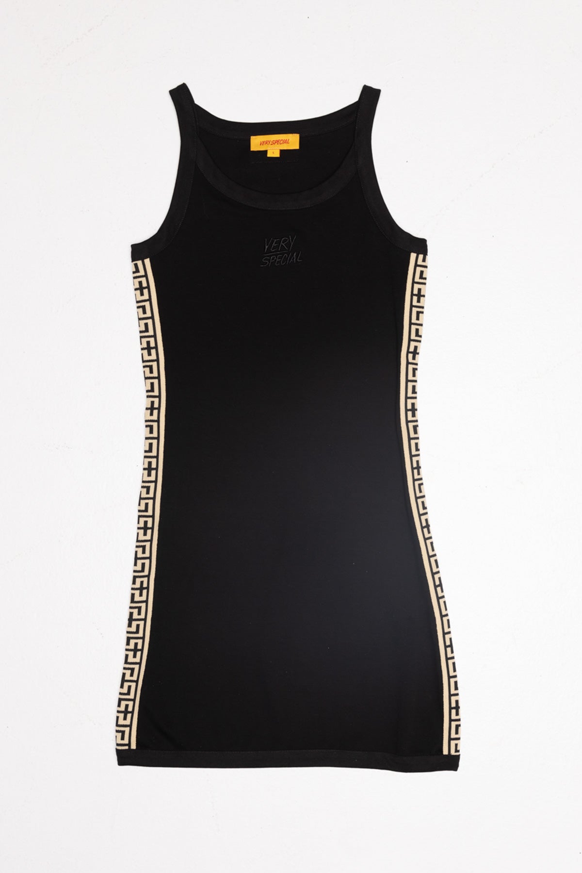 Black Geo Mini Dress