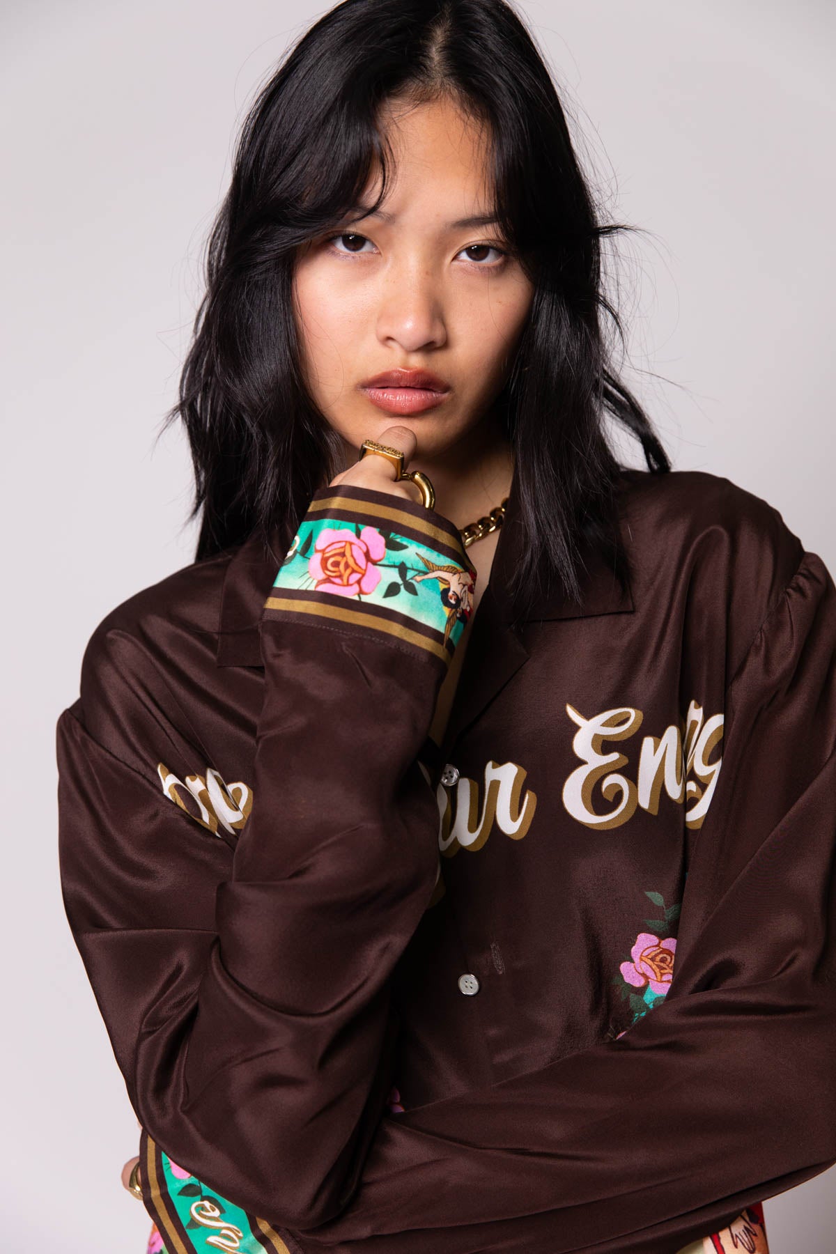Silk Mocha Guardian Angels LS Shirt