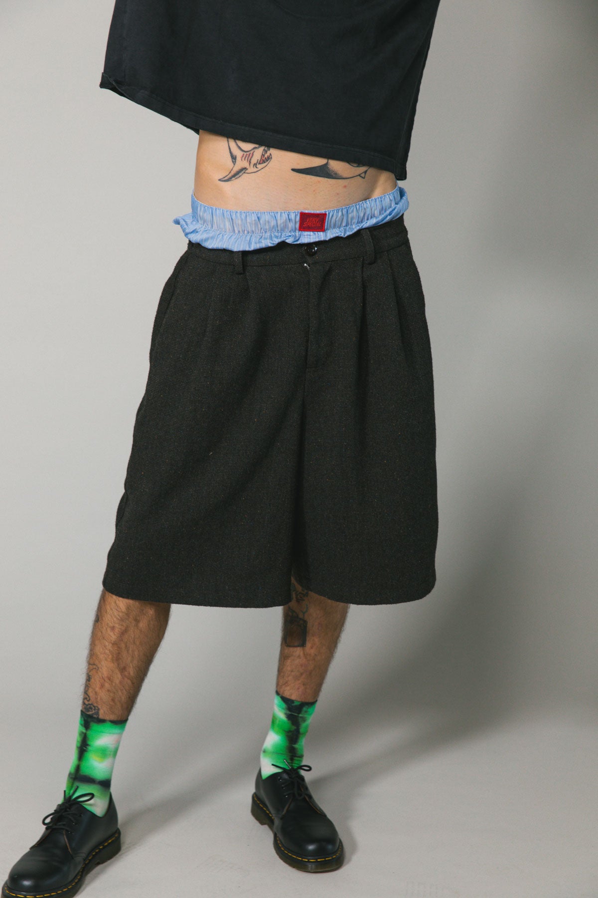 Blue Stripe Boxer Shorts