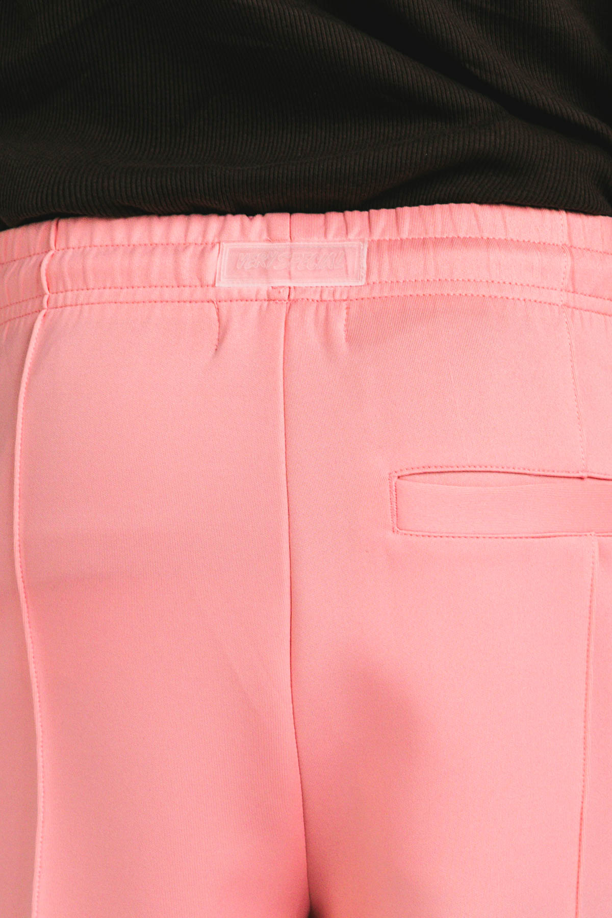 Pink "Geo" Track Pants