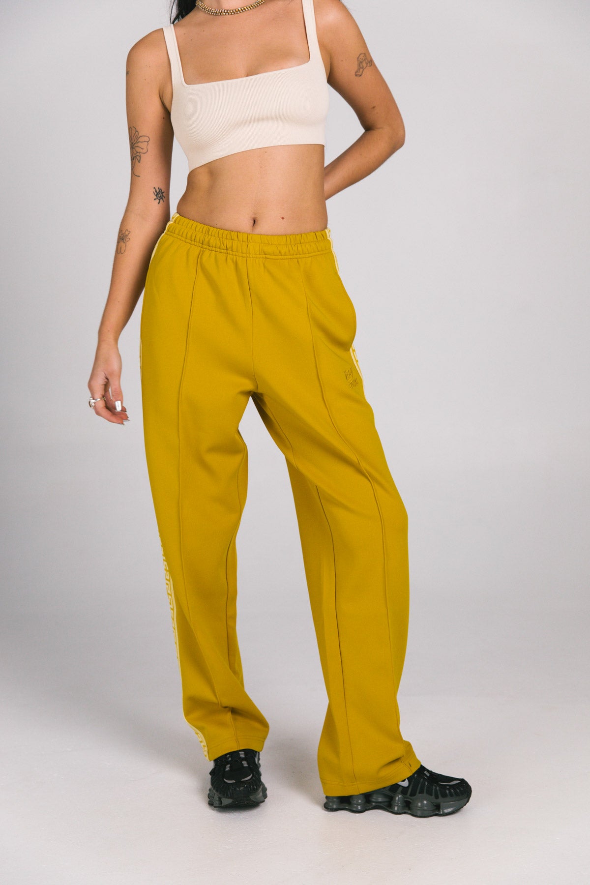 Marigold "Geo" Track Pants