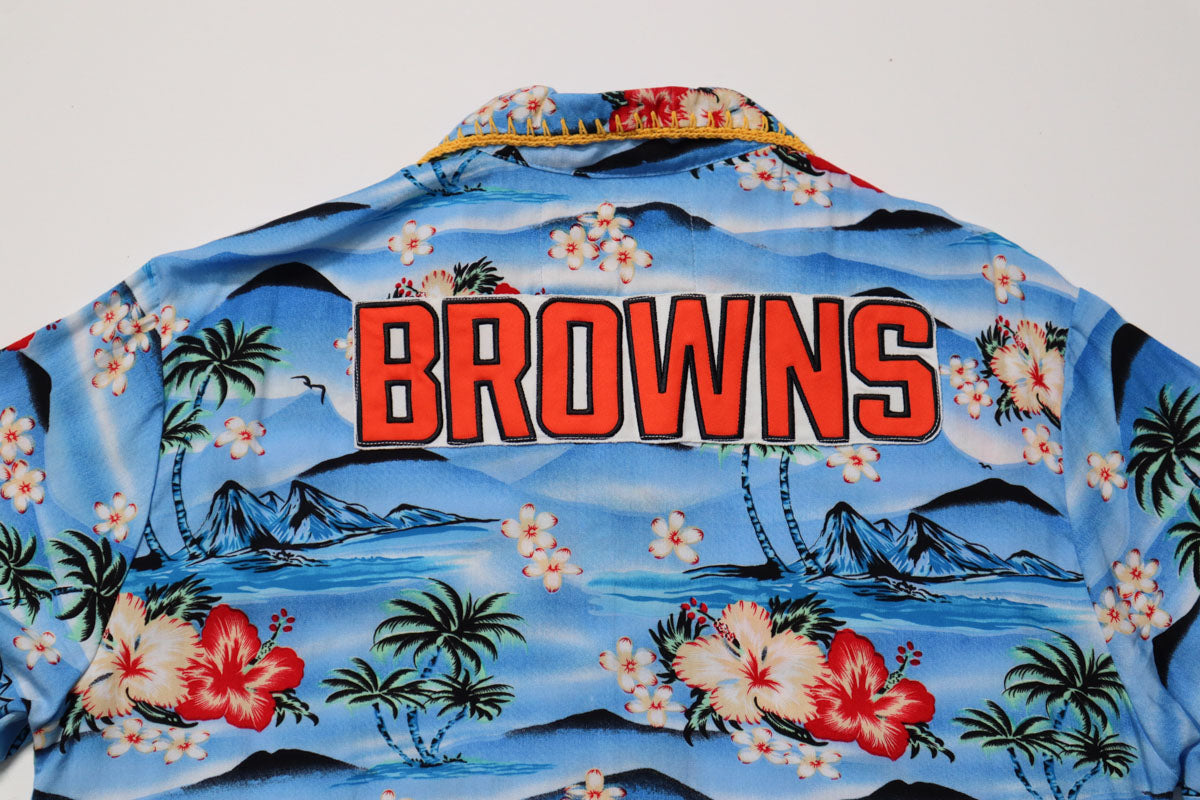 Cleveland Browns One Off Hawaiian Shirt M