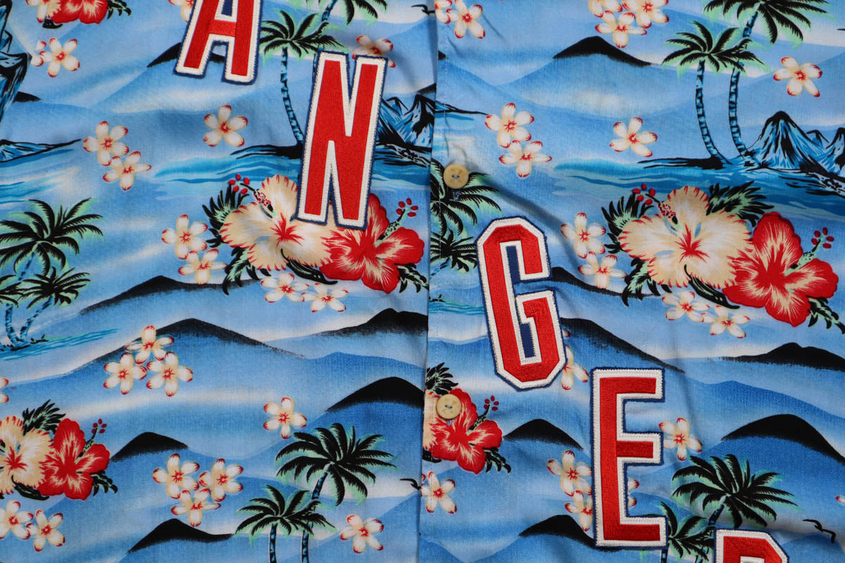 New York Rangers One Off Hawaiian Shirt XL