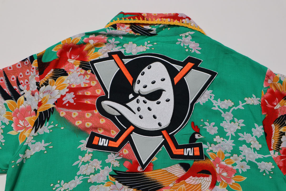 Anaheim Ducks One Off Hawaiian Shirt S