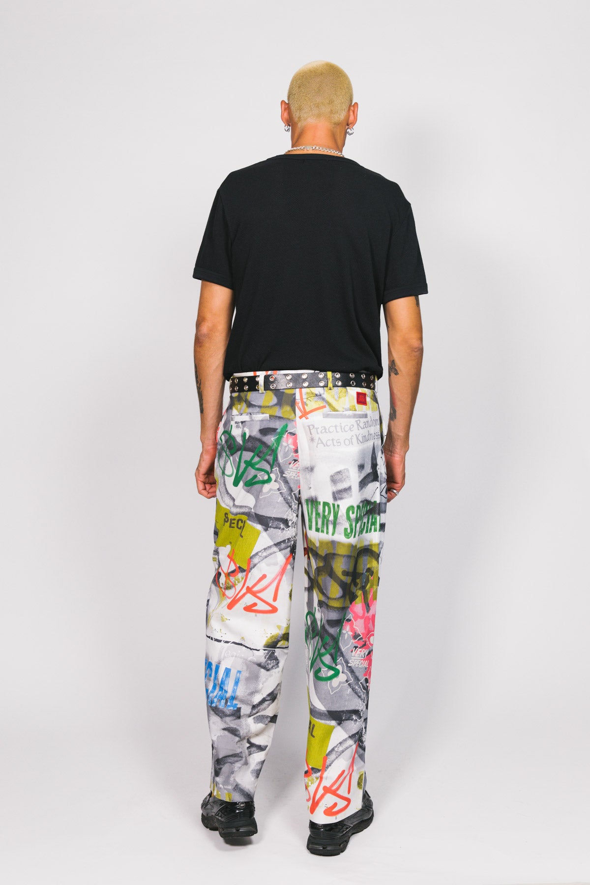 Graffiti Westwood Pleated Pants