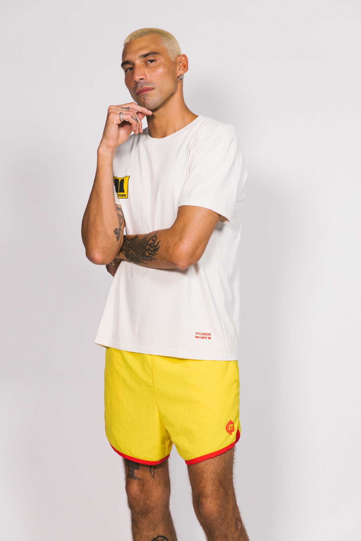 Yellow Mary's Nylon Short