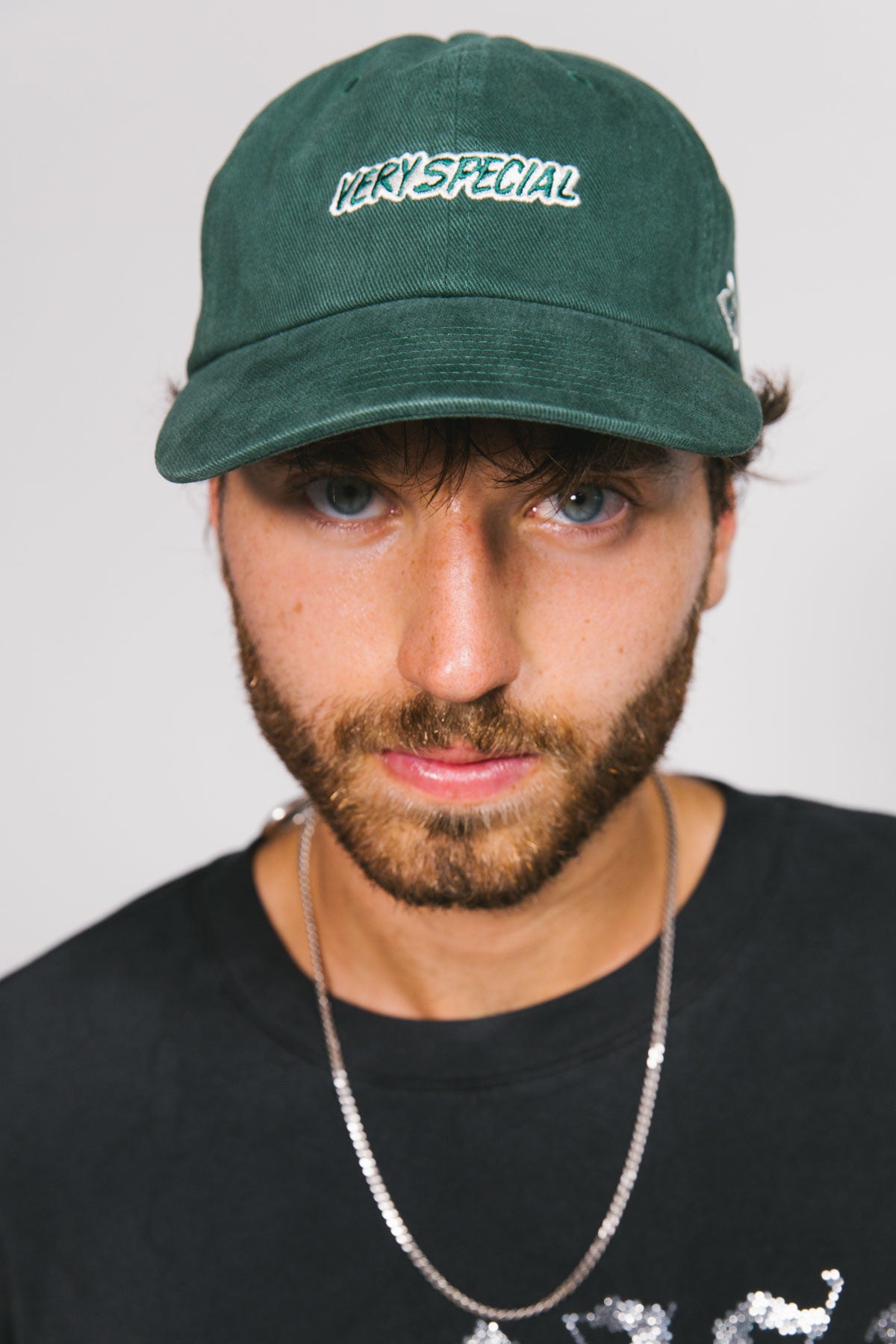 Green Special Motif Dad Cap