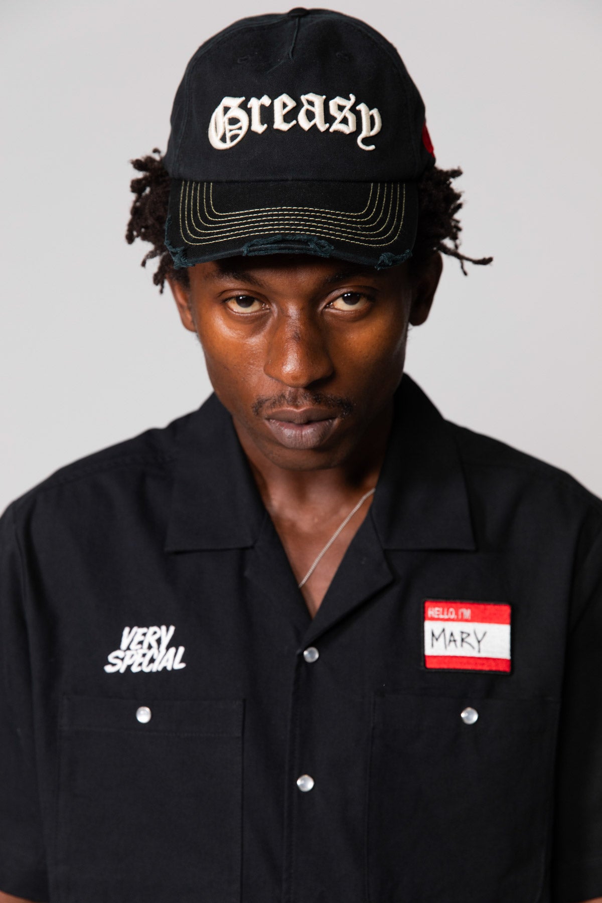 Greasy Patch Dad Cap