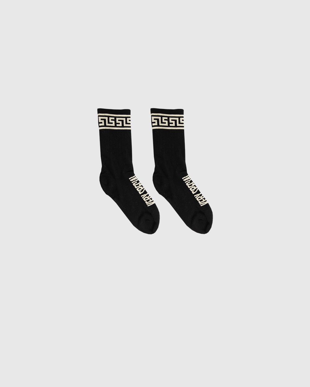 Black Geo Special Socks