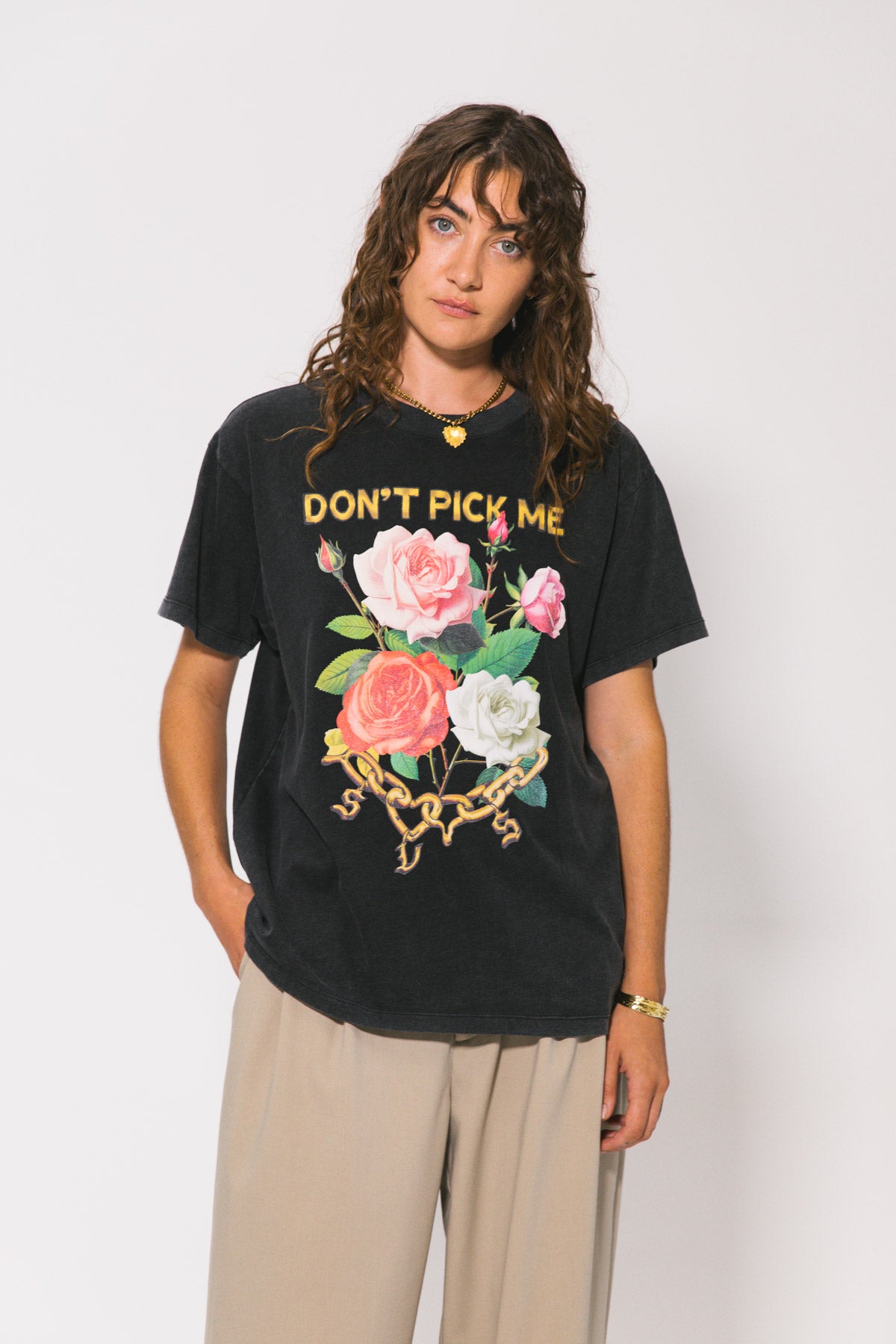 Black Don't Pick Me Tee
