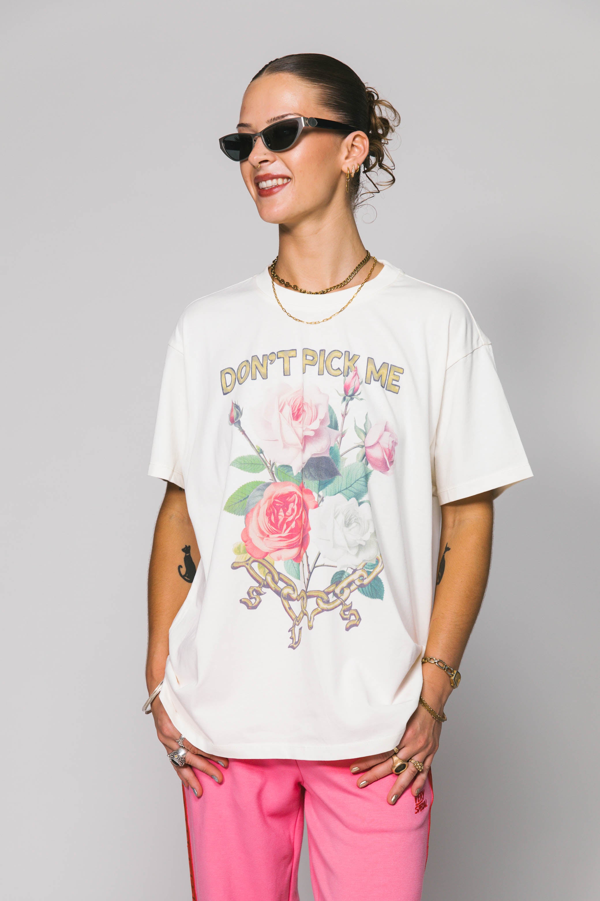 White Don't Pick Me Tee