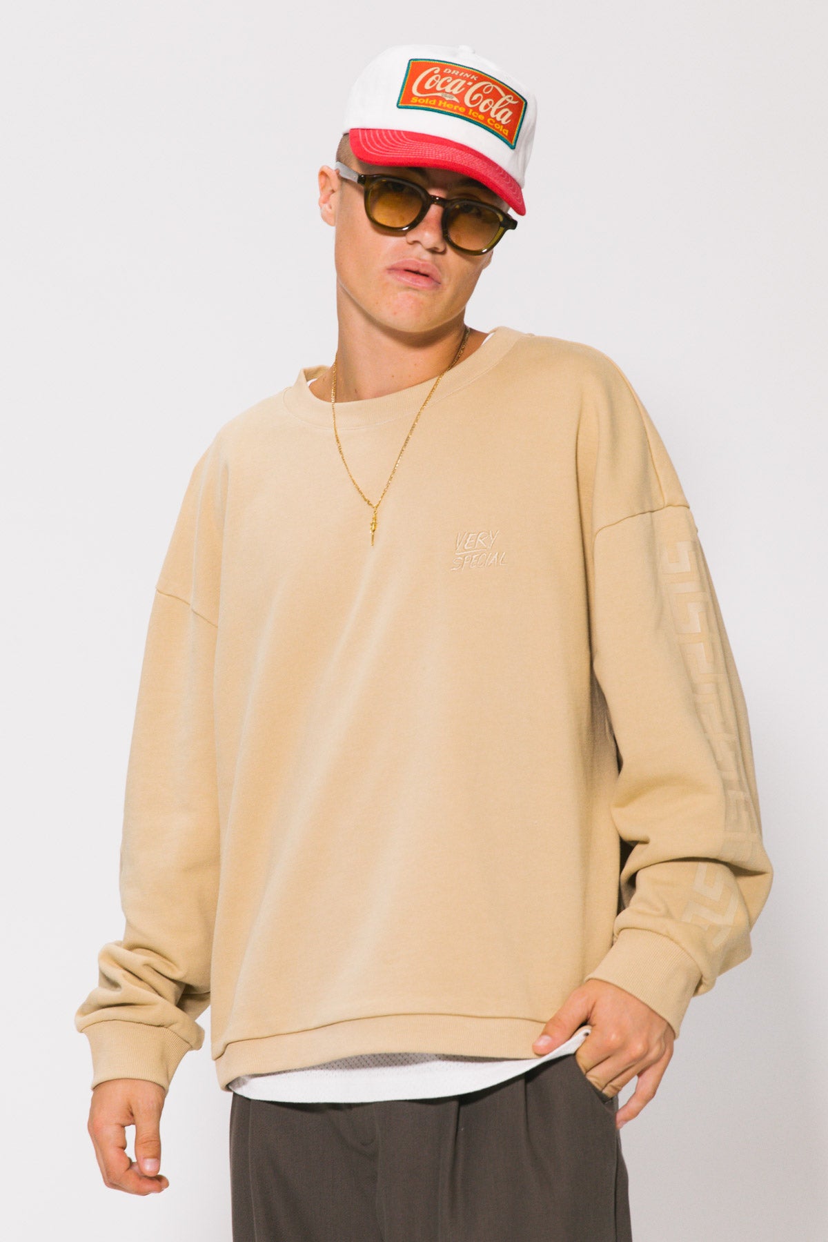 Beige SVS Essential Crew