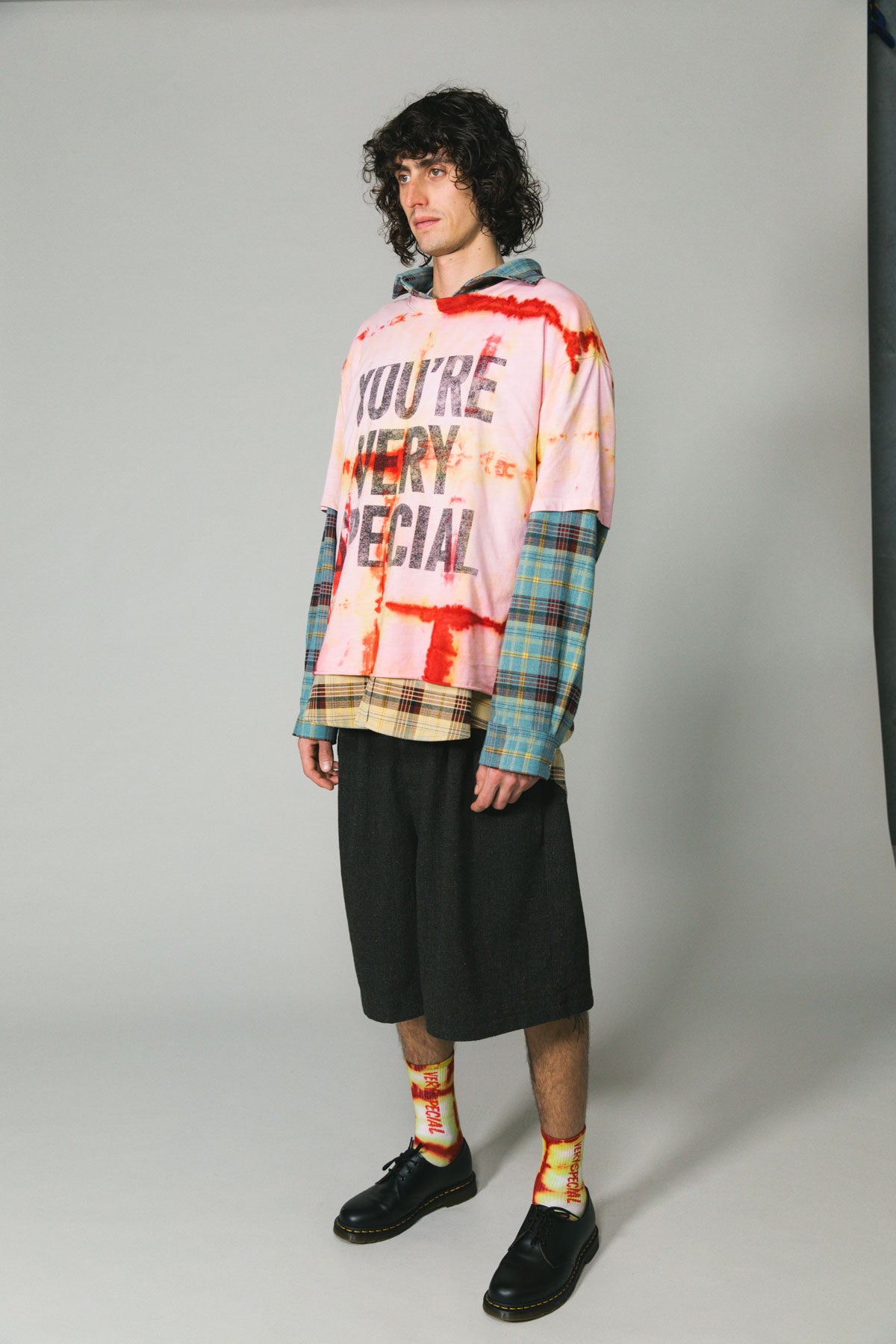 Pink Tie Dye YVS Trashed Tee