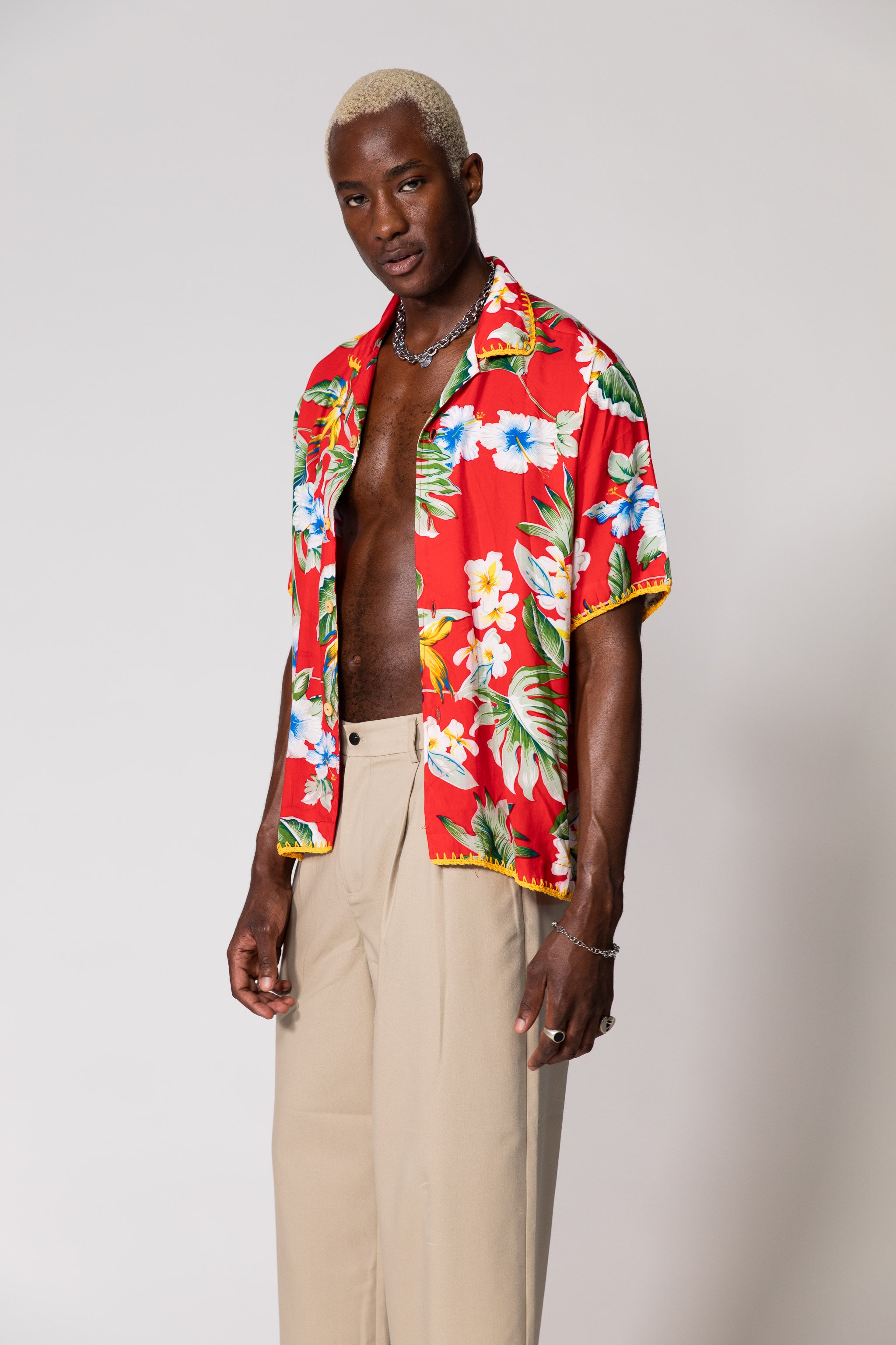 LA Kings One Off Hawaiian Shirt M