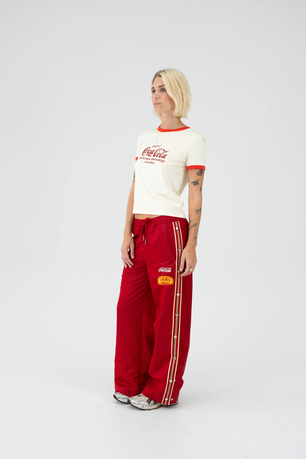 Classic Coke Racing Nylon Pant