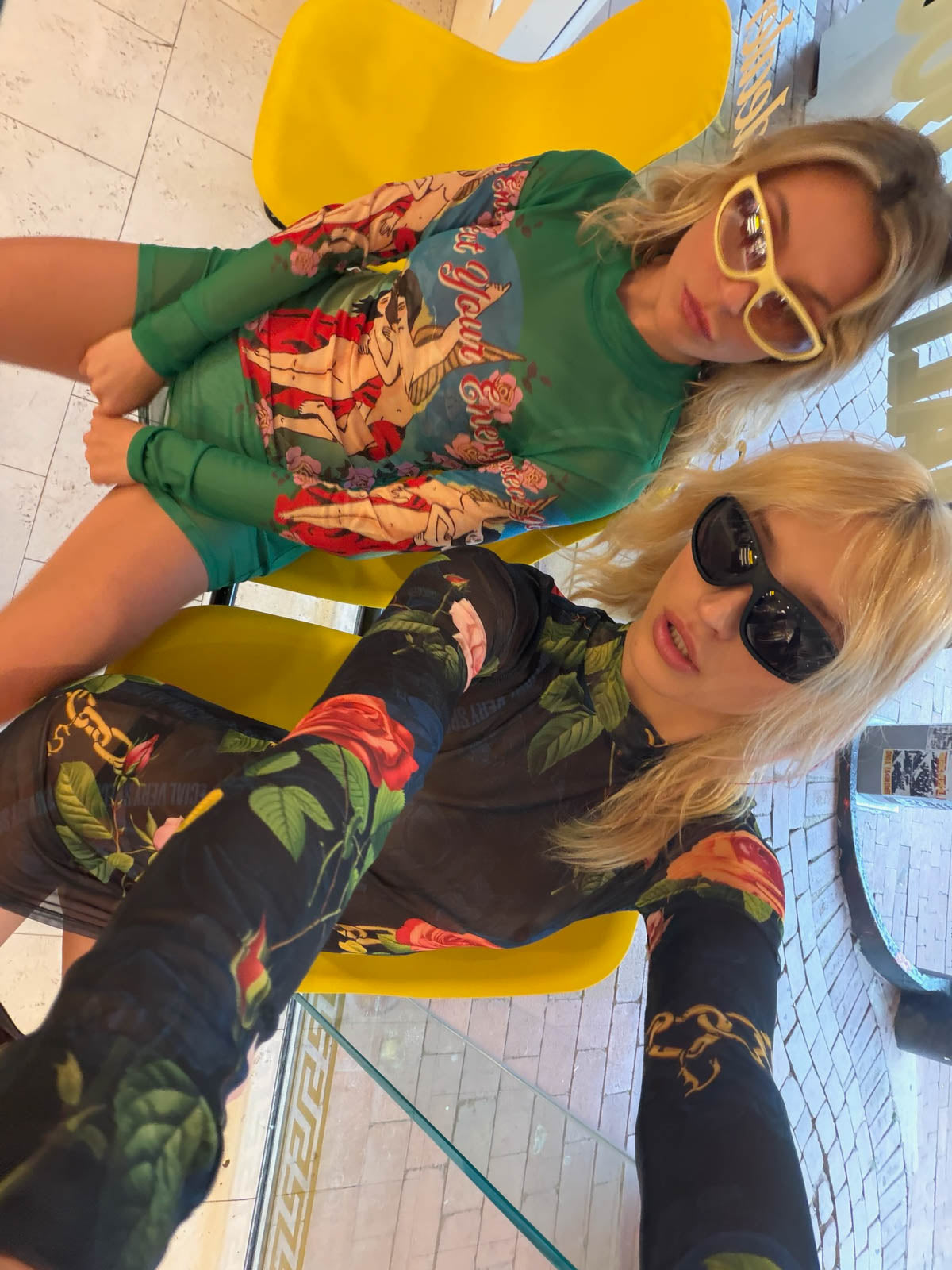 Guardian Angels Mesh Mini Dress