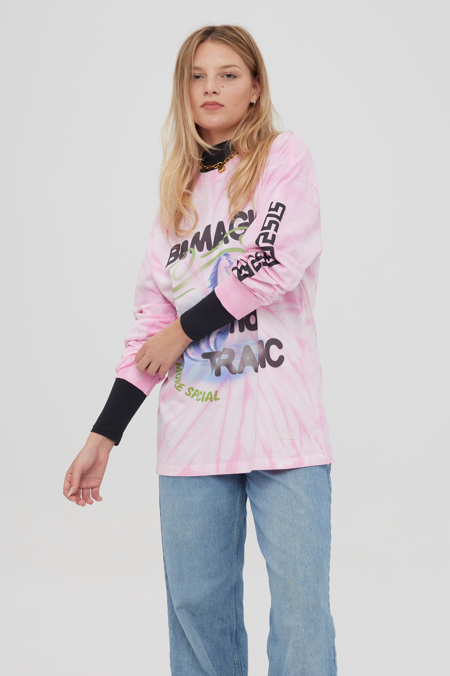 Be Magic Tie-Dye LS Tee