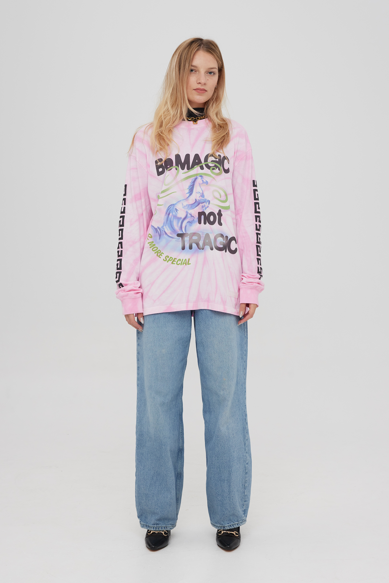 Be Magic Tie-Dye LS Tee