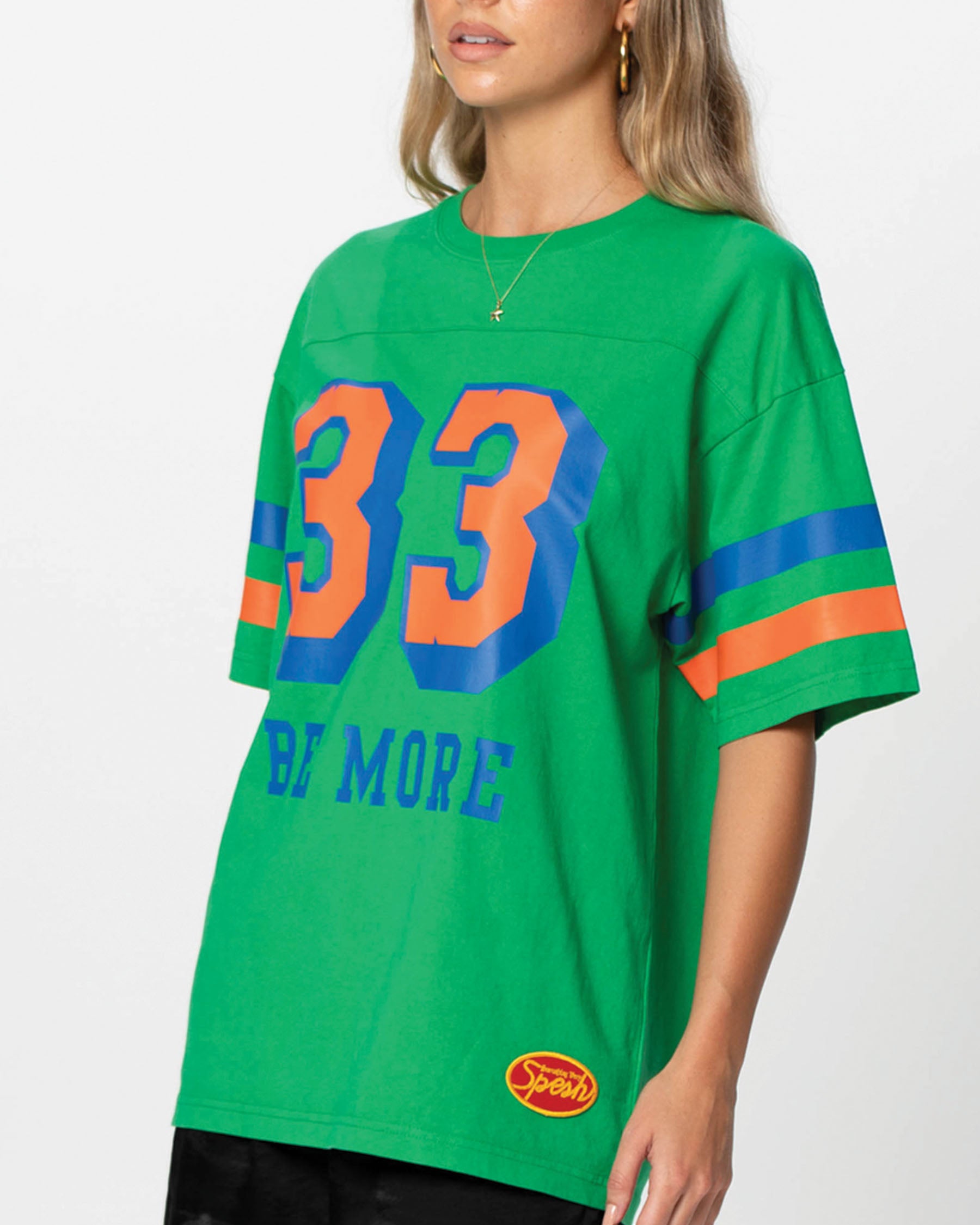 Green Be More Special Tee