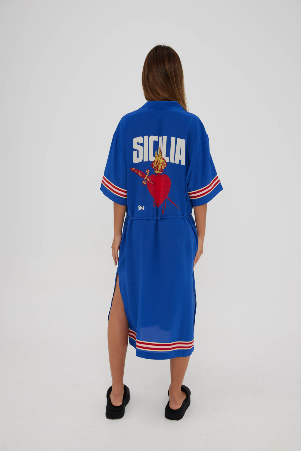 "MSG" Sicilia SS Silk Kimono