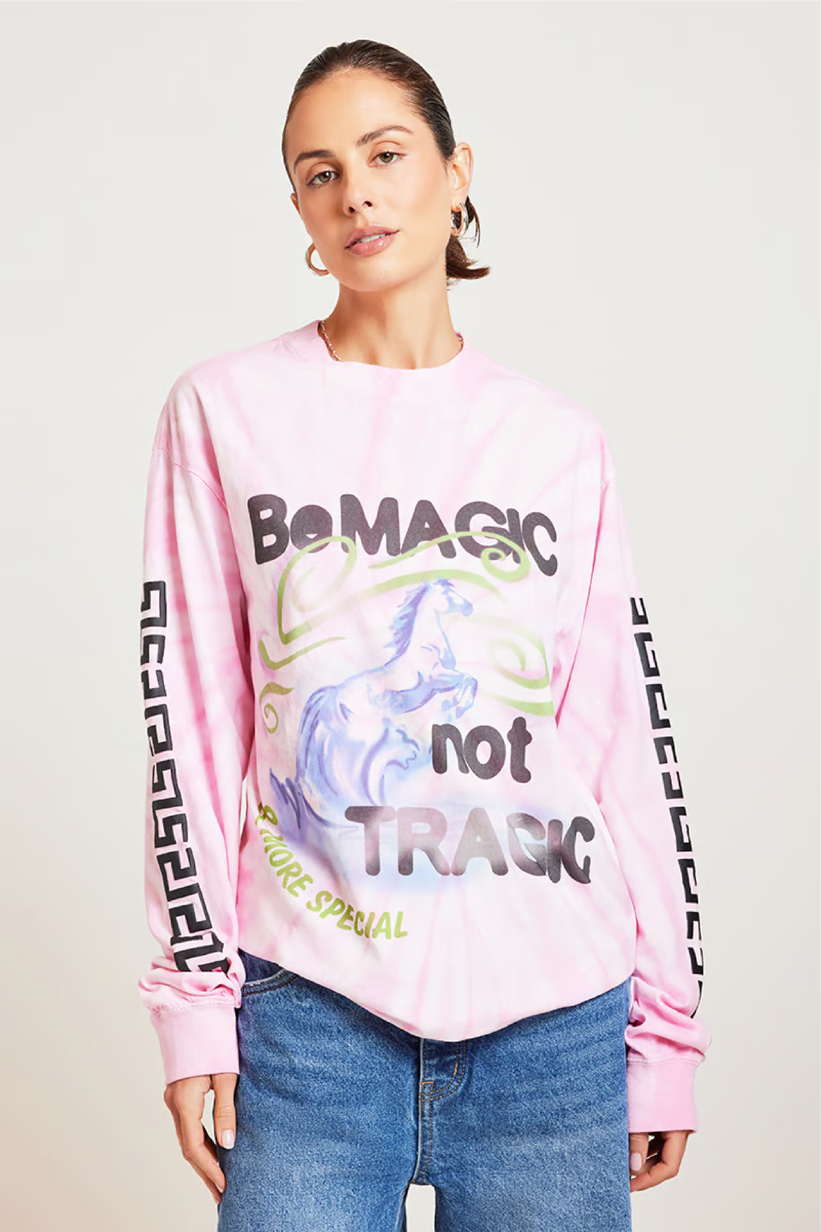 Be Magic Tie-Dye LS Tee