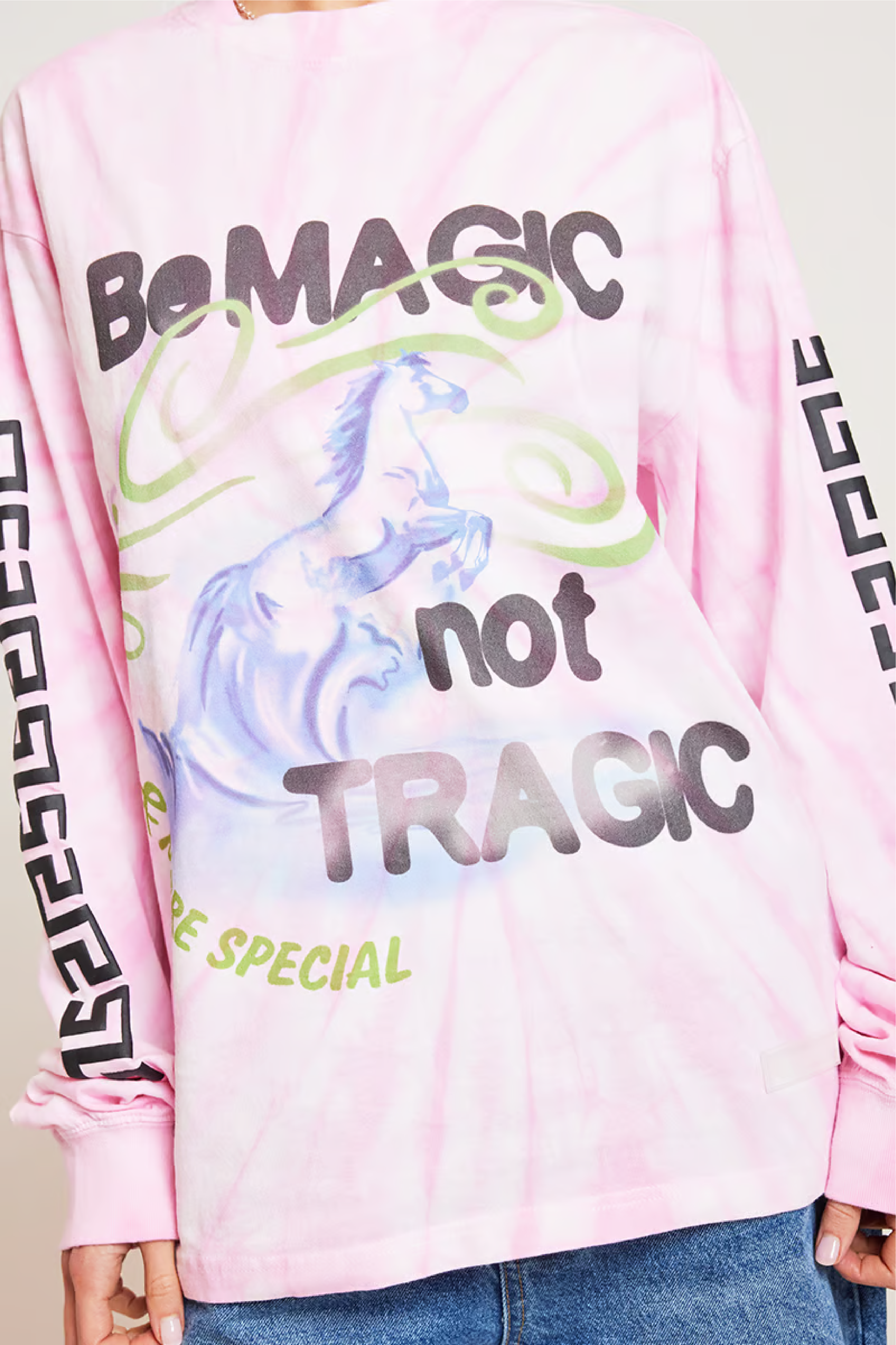 Be Magic Tie-Dye LS Tee