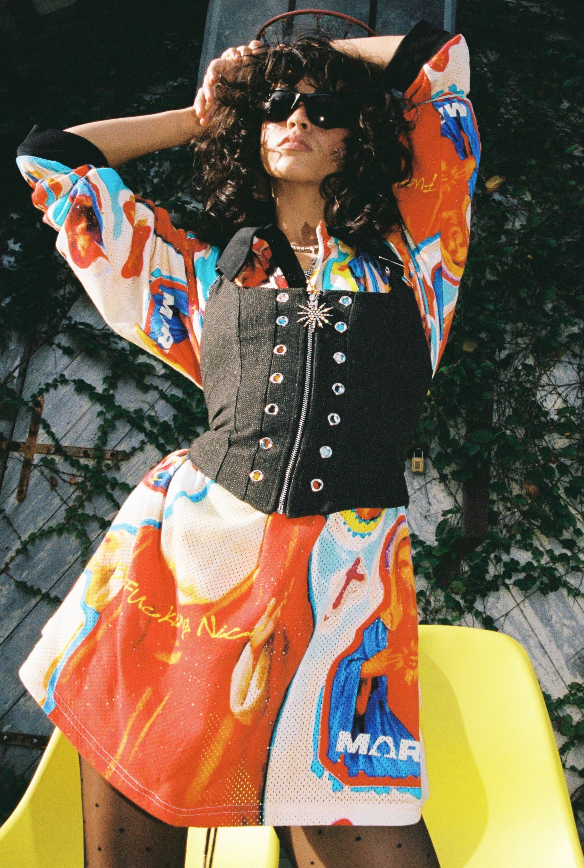 Holy Holy Mesh LS Polo